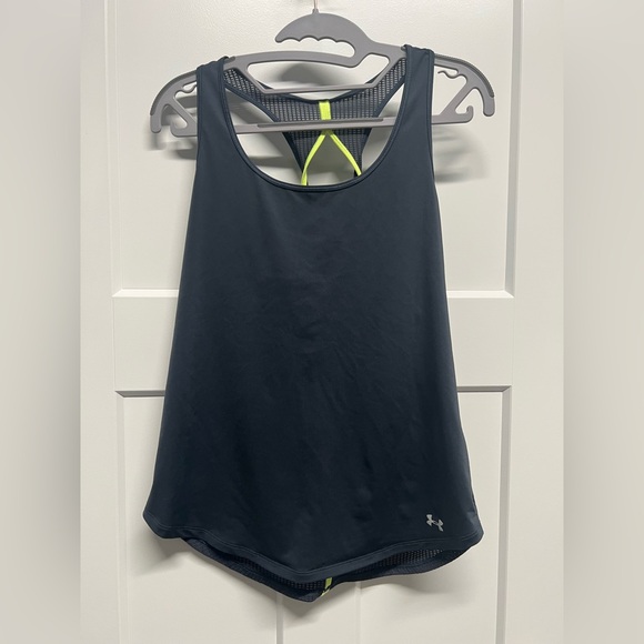 Under Armour Women's Dark Gray Tank Top - Picture 1 of 3